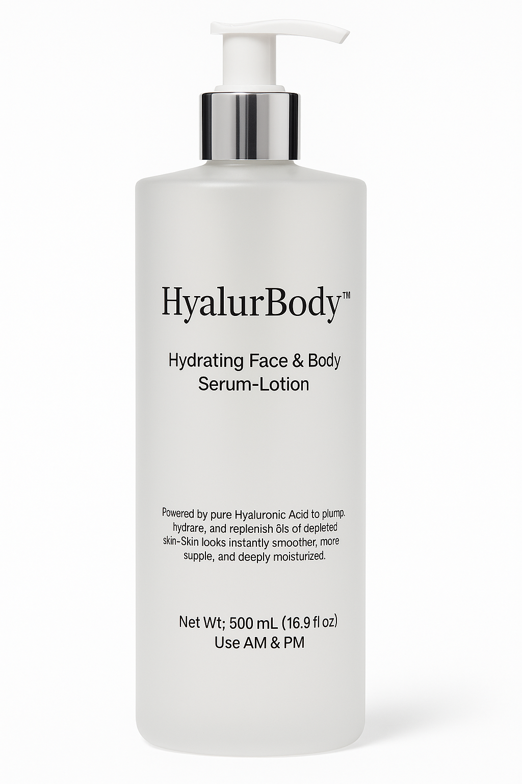 HYDRATING FACE & BODY SERUM-LOTION (500 mL)