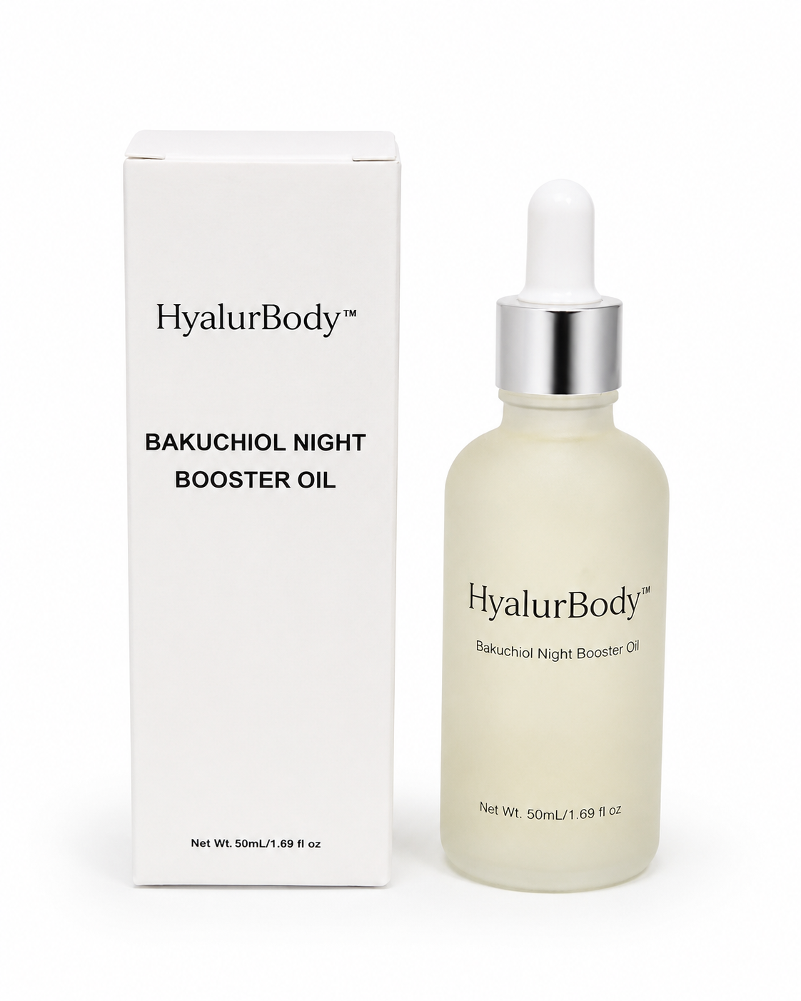 HyalurBody™ Bakuchiol Night Booster Oil (2%)